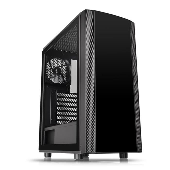 Boîtier PC Thermaltake Versa J25 TG - Noir - ATXMicro-ATXMini-ITX - 120140 mm - 2.53.5 pouces