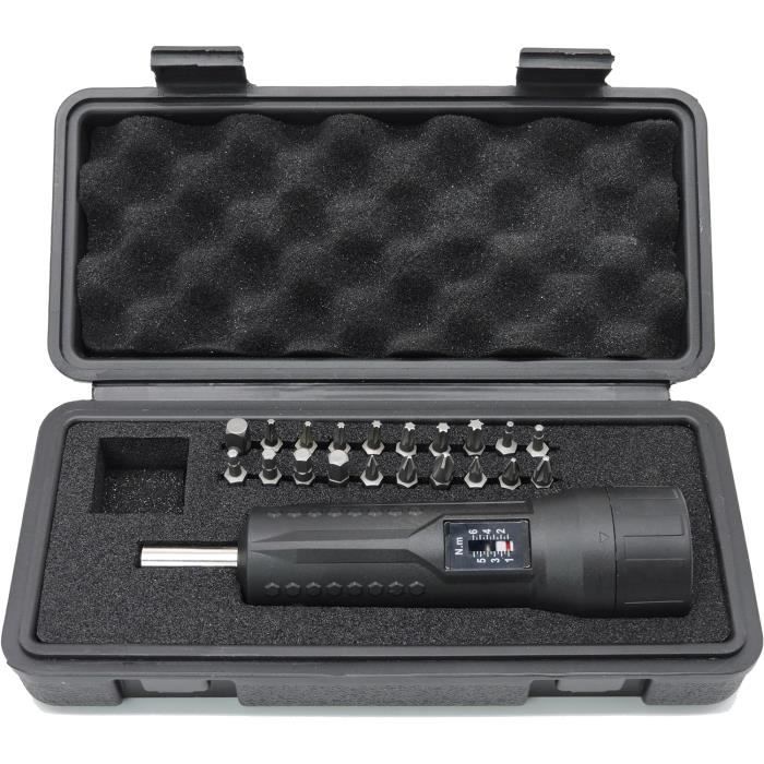 10897 Clé Dynamométrique 1-4" (6,3 Mm) \ Tournevis Dynamométrique ...