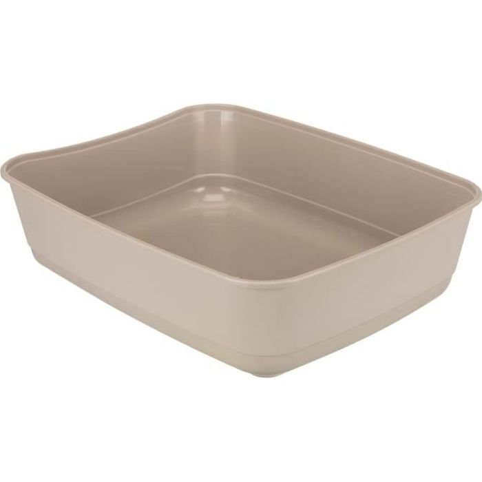 Trixie Bac A Litiere Classic 36 X 12 X 46 Cm Beige Taupe Pour Chat Cdiscount Animalerie