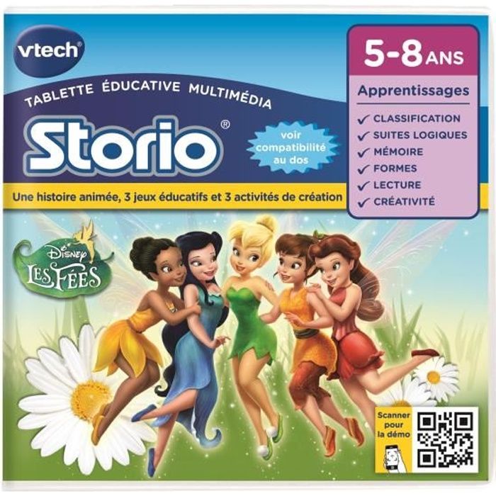 VTECH - Jeu Éducatif Storio - Les Fées Disney