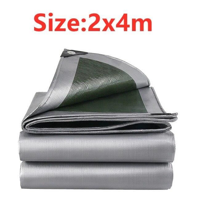 QOFLY Bâche Remorque Transparente 2x4m - Impermeable, Renforcée Avec Oeillets, Anti-Déchirure Haute Densité