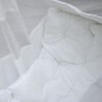 DuneDesign Hamac pour Bébé 100% Coton blanc | avec barre de séparation en bois 2 mousquetons en métal avec housse en tissu | berc...-1