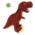 Tyrannosaure +--32 cm, Peluche Dinosaure T-rex 100% recyclée issue de bouteilles plastiques-1