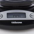 Balance de cuisine électronique Tristar - 2 kg - Graduation 1 g - Bol mesureur inclus-1