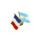 Pin's Drapeaux France Argentine - Acier, Pour Jumelage Ou Cérémonies | Neuf Avec étiquette
