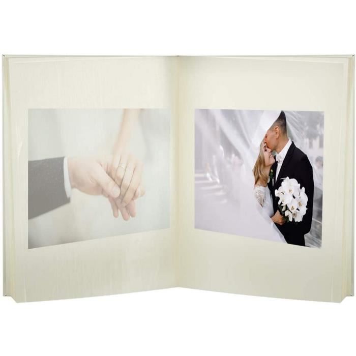 Album photo traditionnel Bohème 500 photos 10x15, 100 pages couleur ivoire,  33,5x36x5,8 cm - Fabriqué en France - Cdiscount Beaux-Arts et Loisirs  créatifs