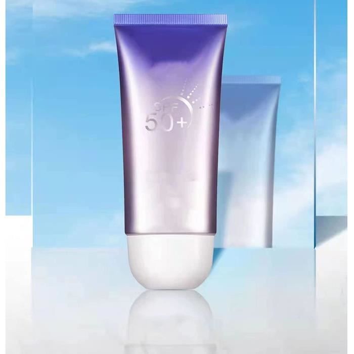 Crème Solaire Lotion Solaire Non Grasse FPS 50 Antitranspiration Imperméable Hydratante