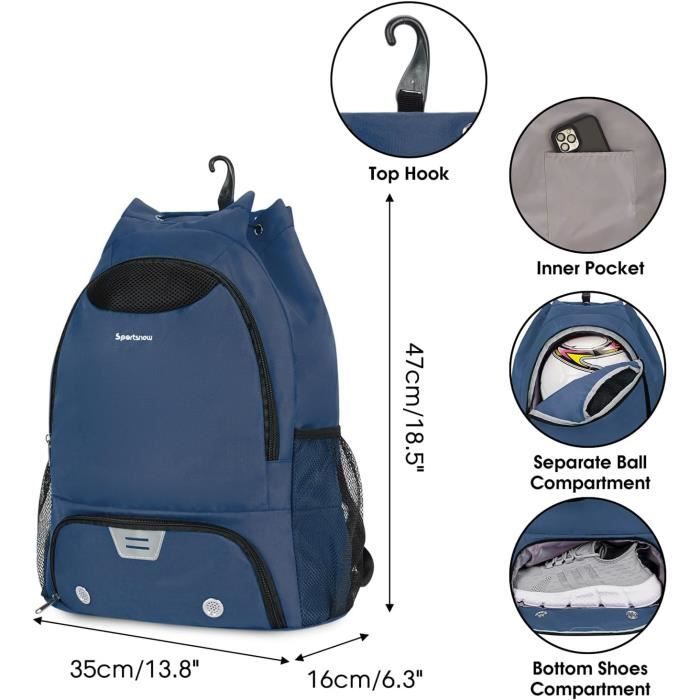 Sac a dos foot avec compartiment chaussure hotsell