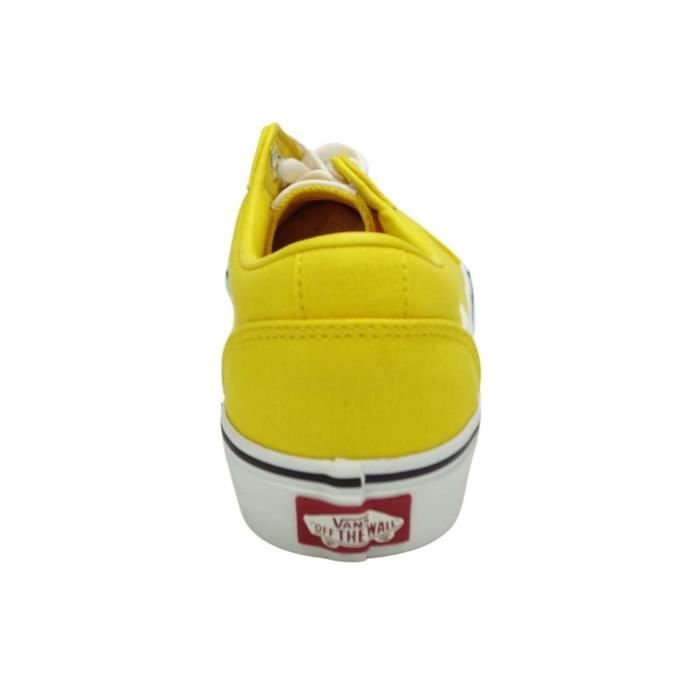Baskets VANS Ward Femme Jaune T 38 Lacets Jaune Cdiscount Chaussures