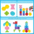 Montessori Jouet à Partir de 2, 3, 4, 5 Ans,Jouet en Bois Puzzle Jouets d'activité,Jeu de Tri,GarçOn et Fille,Jeux éDucatif, Cadeau-3
