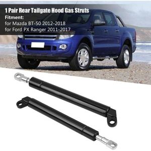 X AUTOHAUX Lot De 4 Pare-chocs Extérieurs En Caoutchouc Pour Ford Ranger Noir
