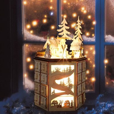 Calendrier De L'Avent 2025 Instruments De Musique - 24 Ornements Acrylique 2D - Déco Noël Pour Musiciens