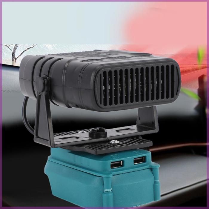 Chauffage D'Appoint Sans Fil, Portable à Piles Avec 2 Réglages Température, pour Intérieur