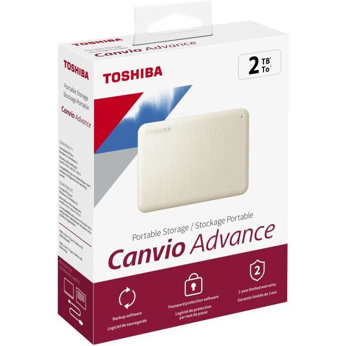 Toshiba Canvio Basics (2018) 2 To : meilleur prix - Les Numériques