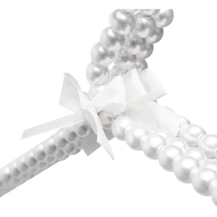 Premium 5pcs Cintres Perles Enfants B b Antid rapant Suspension