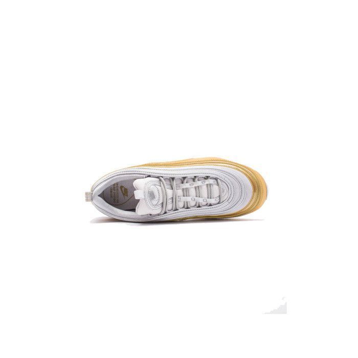 Basket Nike W AIR MAX 97 Jaune Femme Lacets Grigio Cdiscount Chaussures