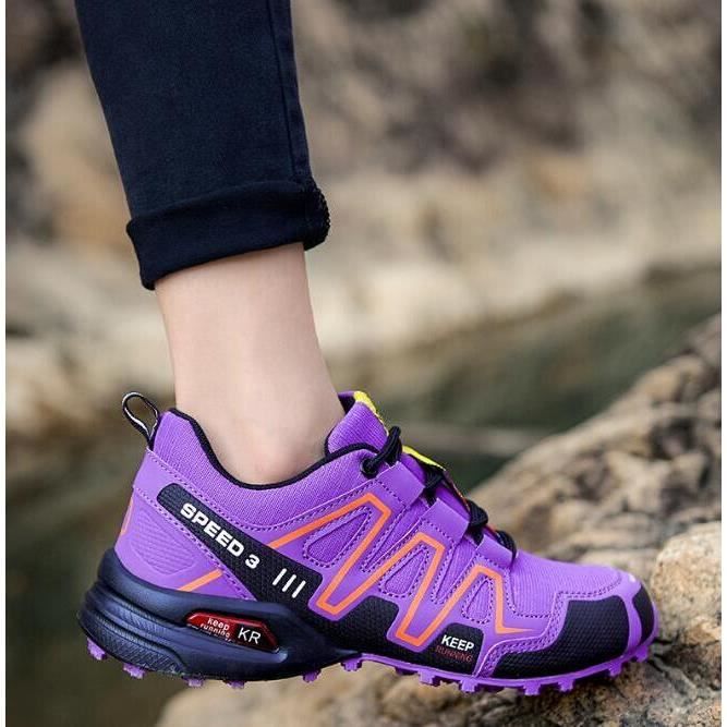 MOOD Chaussures marche randonnées Femmes Trekking Outdoor