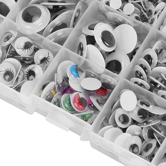 Yeux de sécurité en plastique avec accessoires de rondelle pour poupées Yeux de sécurité en plastique avec accessoires de rondelle pour poupées
