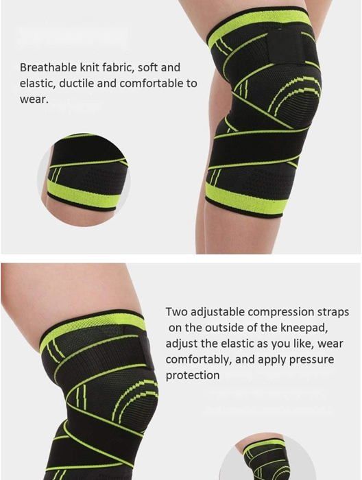 Genouillère De Compression BraceX Avec Coussin Gel - Stabilisation Rotule - Douleurs Arthrite, Sport