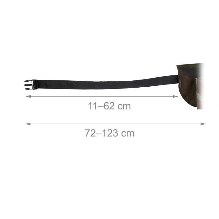 MIJOMA Ceinture Porte-Bière Noire Réglable - Avec Décapsuleur Intégré - Contient 6 Bouteilles 33 Cl - Polyester Durable - Accessoire De Fête