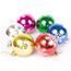 Lot 6 Boules Couleur Différente Pour Décoration Noel Matière Pvc Dessin Flocon Neige Diamètre 6cm Accessoire Idéal Pour Sapin Noel