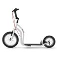 Trottinette Yedoo City RunRun - Blanc - Grande roue 16" - Pour enfants et adultes-0