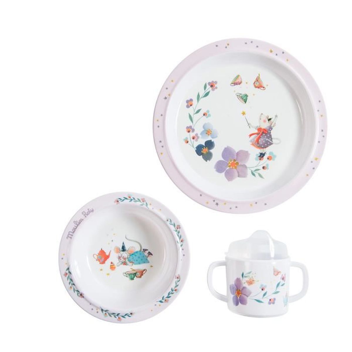 Set Vaisselle Il Etait Une Fois Moulin Roty Cdiscount Puericulture Eveil Bebe