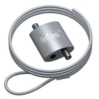 Crochet à boucle Artiteq + câble acier à boucle 15