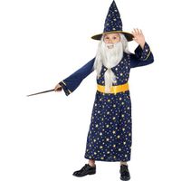 Déguisement Magicien Merlin garçon - FUNIDELIA - Violet - Tunique, chapeau et ceinture