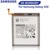 Batterie interne original pour Samsung Galaxy S20 SM-G980F EB-BG980ABY 4500Mah