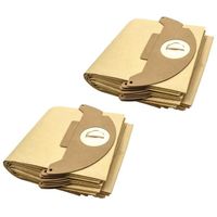 20x sacs de remplacement pour aspirateur Kärcher 6.904-143 en papier marron - VHBW