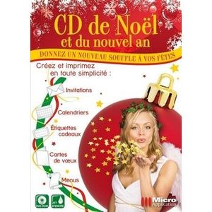MULTIMÉDIA CD de Noël et du Nouvel An / Logiciel de création