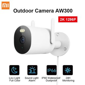 CAMÉRA IP Appareil photo uniquement-caméra intelligente d'extérieur AW300 IP66, Vision nocturne, couleur 2K, WiFi, Web