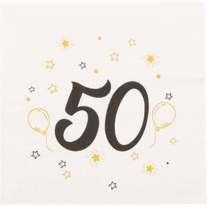 Serviette anniversaire 40ans (x20) REF/AA1005PP/SV40 - Cdiscount Maison