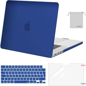 Batianda Coque pour MacBook Pro 16 Pouces 2021 2023, Rigide Étui avec  Housse de Clavier Protecteur d'écran pour Neuf MacBook Pro 16 Pouces Modèle  A2485/A2780 M2 M1 Pro Max - Transparent 