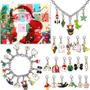 Calendrier De L'Avent 2026 Pour Filles : 24 Bijoux Et Breloques à Collectionner, Compte à Rebours De Noël Créatif Pour Enfants De 5 à 9 Ans, Coffret Cadeau Magique