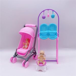 Barbie Avec Poussette Cdiscount