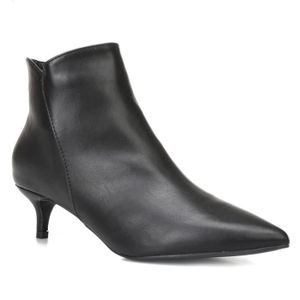 bottine noir petit talon
