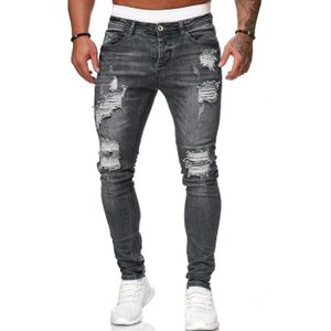 JEANS Jean Homme,Jeans Déchiré Hommes,Pantalon homme Sli