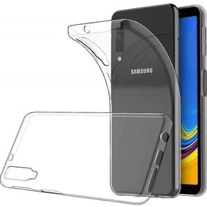 COQUE - BUMPER Coque Samsung Galaxy A7 2018 A750 - Gel TPU Transparent Silicone Souple Ultra Fine [Phonillico®]
