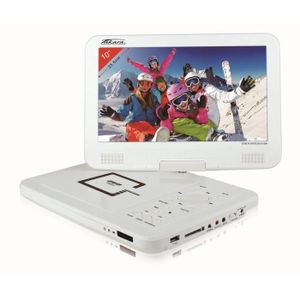 Lecteur DVD Portable Voiture Double Ecran supporte HDMI Input Région Libre  USB Autonomie de 5 Heures 10.1 Pouce (Un Lecteur DVD A65 - Cdiscount TV Son  Photo