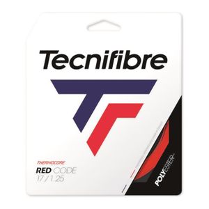 CORDAGE RAQUETTE TENNIS Cordage de tennis Tecnifibre Red Code 12 m - red - 1,20 mm