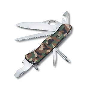 COUTEAU MULTIFONCTIONS VICTORINOX TRAILMASTER ONE HAND CAMO 12 OUTILS 0.8463.MW94