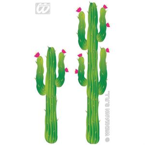 Décors de table Découpes de décoration cactus (x2) western