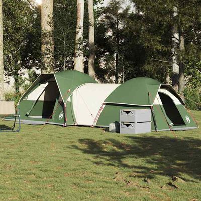 Tonnelle De Jardin | Tente Familiale à Dôme 6 Personnes Orange Impermeable Cfw310778 93374125