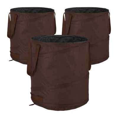 BUTY-3X Sacs de Jardin 272L indéchirables Sacs à Ordures Sac Tissé