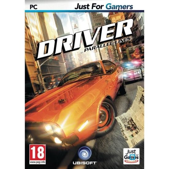 Jeu PlayStation 2 : Driver Parallel Lines - Monde Ouvert, édition 2006 - Très Bon état