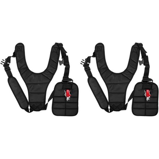 Harnais De Débroussailleuse Ou Pulvérisateur à Dos - Bandoulière Réglable 20-50 Cm, En Polyester Rembourré - Réduit La Pression Sur Les épaules