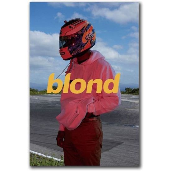 Zolto Collection Frank Océan Blond Rap Musique Star Rapper Poster 30,5 ...