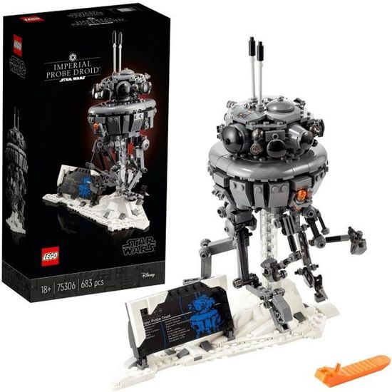 LEGO® Star Wars 75306 Droïde Sonde Impérial, Kit de Construction, Décoration, Cadeau, Adultes
